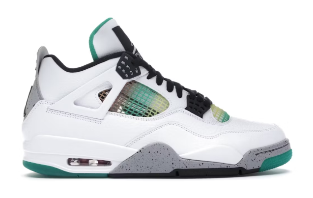Jordan 4 Retro Lucid Green Rasta (Women's)