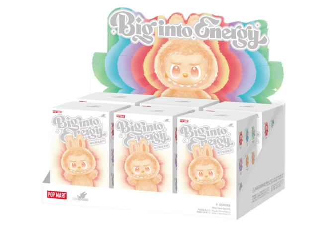 Pop Mart Labubu The Monsters Big into Energy Series Vinyl Plush Pendant Sealed