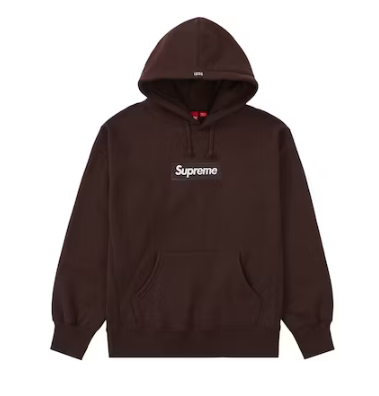 Brown supreme box logo best sale