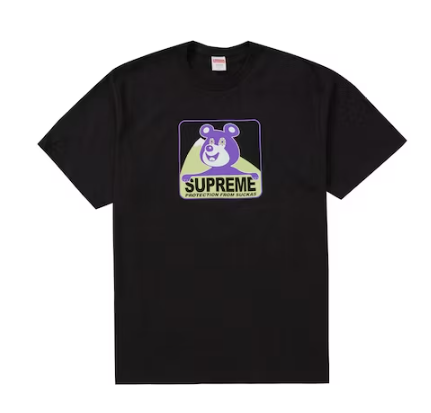 Supreme Bear Tee Black