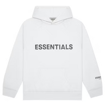 Load image into Gallery viewer, Fear of God Essentials Pullover Hoodie Applique Logo White (2020)
