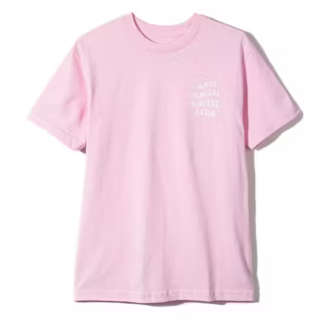 Anti Social Social Club Kkotch Tee Pink