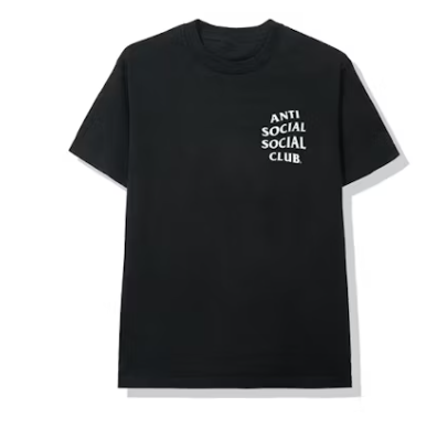 Anti Social Social Club Mind Games Tee Black