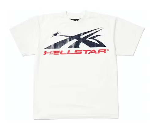 Hellstar Sport Logo Gel T-shirt White