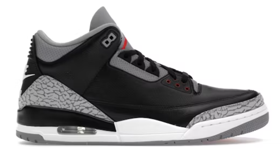 Jordan 3 Retro OG Black Cement (2024) – Wpgsneaker