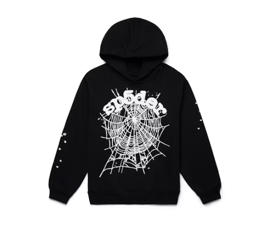 Sp5der OG Web Hoodie Black – Wpgsneaker