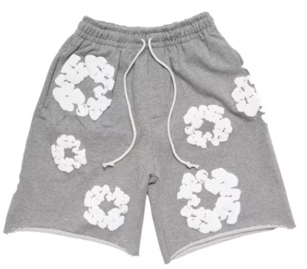 Denim Tears The Cotton Wreath Shorts Grey