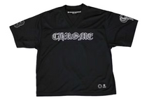 Load image into Gallery viewer, Chrome Hearts Mesh Stadium Football Jersey Black
