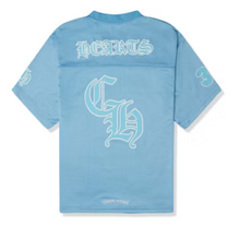 Load image into Gallery viewer, Chrome Hearts Stadium Mesh Short Sleeve Jersey Blue (FW24)
