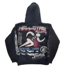 Load image into Gallery viewer, Black-Hellstar Spiritual Olympics Hoodie
