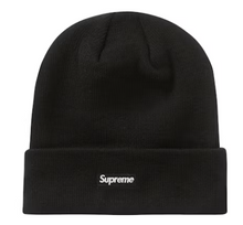 Load image into Gallery viewer, Supreme New Era S Logo Beanie (FW22) Black
