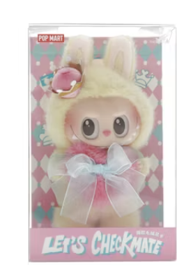 Pop Mart Labubu The Monsters Let's Checkmate Series Vinyl Plush Hanging Card