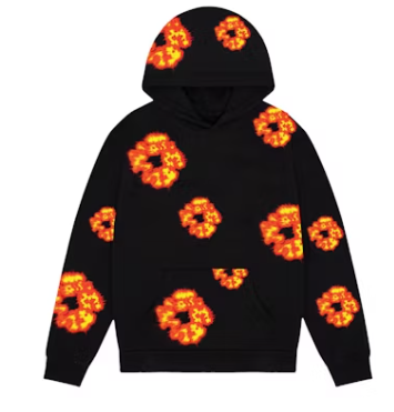 Denim Tears x Offset Wreath Hoodie Black