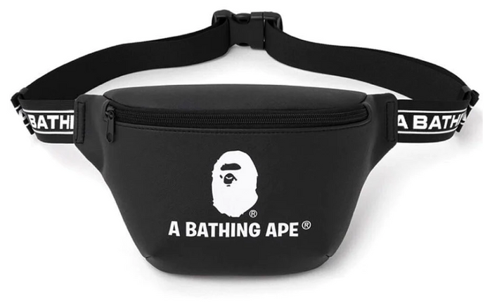 BAPE Waist Bag Black