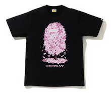 Load image into Gallery viewer, BAPE Sakura Tee (SS24) Black
