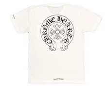 Load image into Gallery viewer, Chrome Hearts Horse Shoe Logo Pocket T-Shirt White
