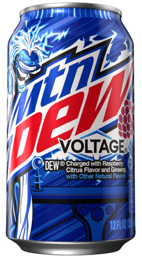 Mountain Dew Voltage (IN STOCK. IN STORE ONLY)