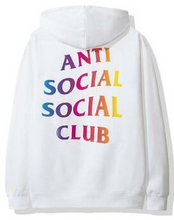 Load image into Gallery viewer, Anti Social Social Club More Hate More Love Hoodie White
