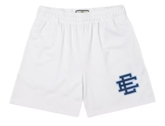 Eric Emanuel EE Basic Short (SS23) White/Navy Blue