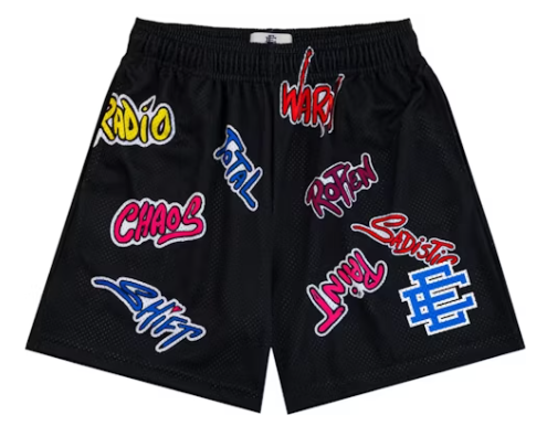 Eric Emanuel x Matty Boy EE Shorts Black/Blue