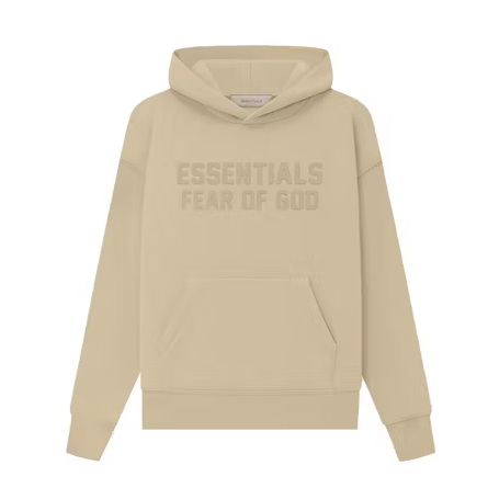 Fear of God Essentials Hoodie Sand