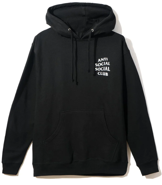 Anti Social Social Club Drive Hoodie Black