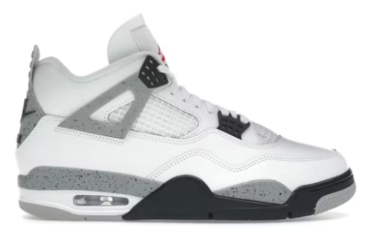 Jordan 4 Retro White Cement (2025) – Wpgsneaker
