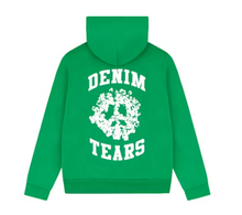 Load image into Gallery viewer, Denim Tears Denim University Zip Hoodie Green
