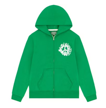 Load image into Gallery viewer, Denim Tears Denim University Zip Hoodie Green
