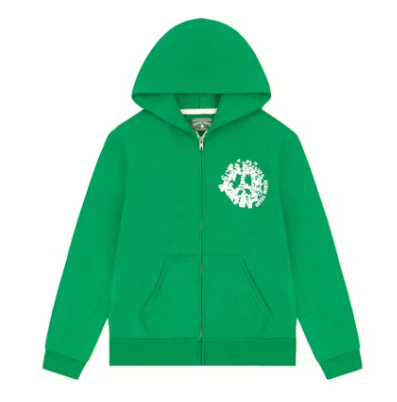 Denim Tears Denim University Zip Hoodie Green