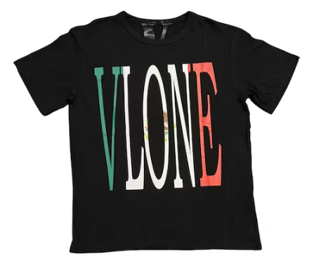 Vlone Mexico T-shirt Black (2019)