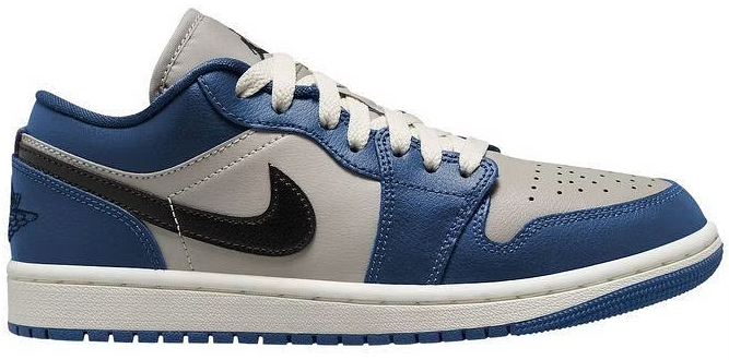 Jordan 1 Low French Blue College Grey