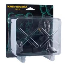 Load image into Gallery viewer, KAWS Holiday Taipei Vinyl Figure Black (2019)
