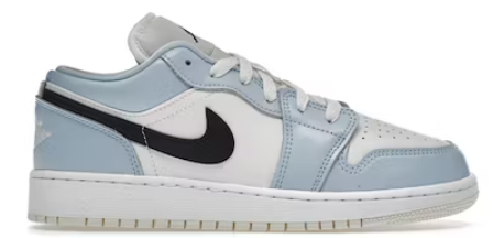 Jordan 1 Low Ice Blue Black (GS)