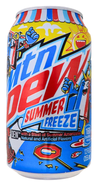 Mountain Dew Summer Freeze (IN STOCK. IN STORE ONLY)