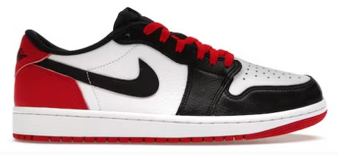 Jordan 1 Retro Low OG Black Toe