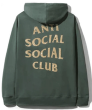 Load image into Gallery viewer, Anti Social Social Club Green Glitter Hoodie
