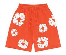 Load image into Gallery viewer, Denim Tears The Cotton Wreath Shorts Orange
