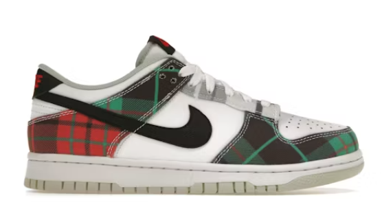 Nike Dunk Low Tartan Plaid