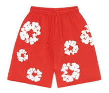 Load image into Gallery viewer, Denim Tears The Cotton Wreath Shorts Red
