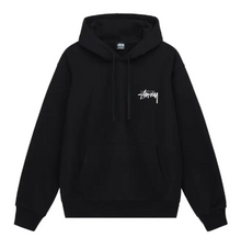 Load image into Gallery viewer, Stussy Fuzzy Dice HOODIE Black
