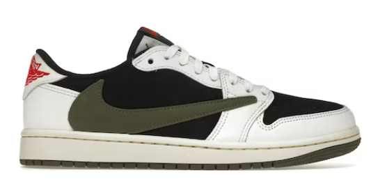 Jordan 1 Retro Low OG SP Travis Scott Olive (Women's)