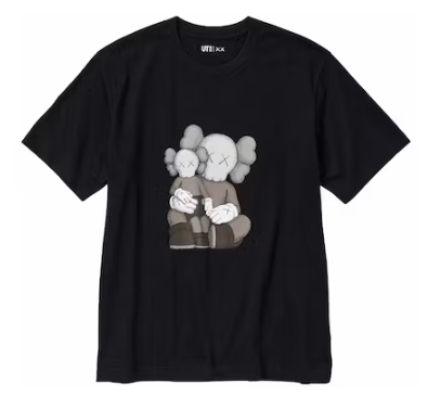 KAWS x Uniqlo UT Short Sleeve Graphic T-shirt (US Sizing) Black