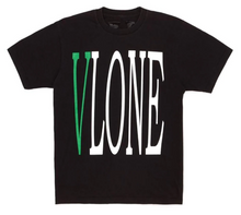 Load image into Gallery viewer, Vlone Green BlackStaple Tee
