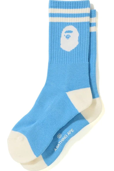 Bape Socks Light Blue