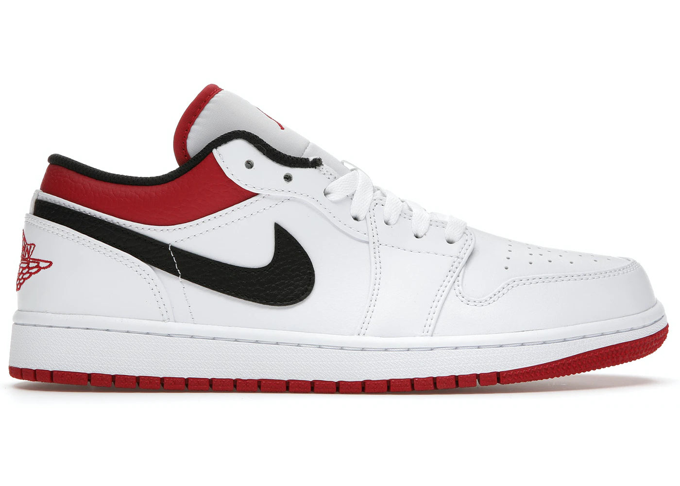 Jordan 1 white sale and red and black