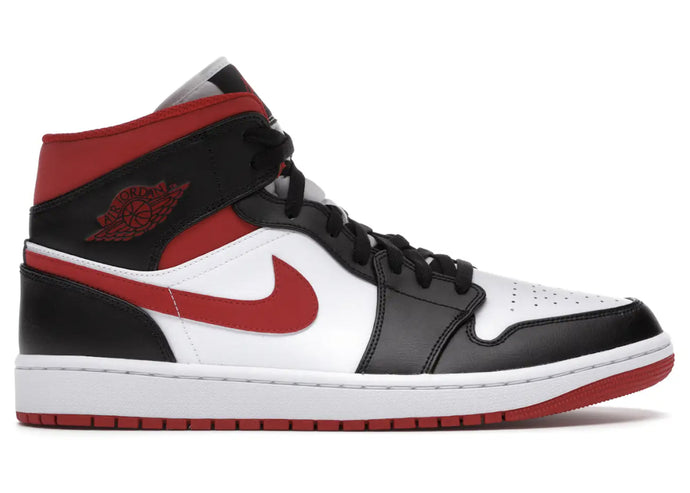 Jordan 1 Mid Gym Red Black White