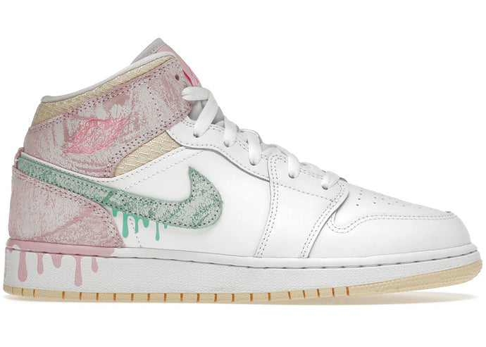 Jordan 1 Mid Paint Drip