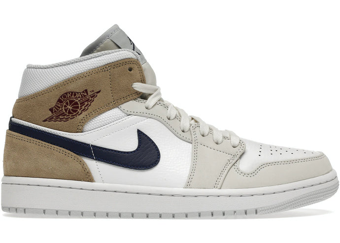 Brown suede jordan 1 best sale