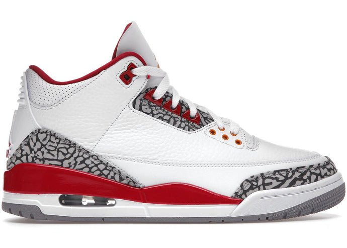 Jordan 3 Cardinal Red